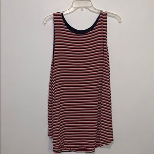 Red, White, and Blue Striped Tank